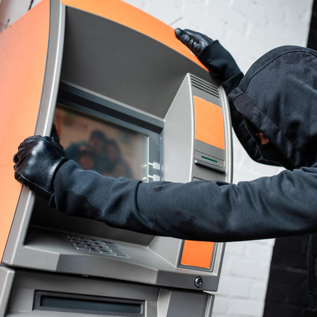 What happens when stolen ATM cash becomes worthless?