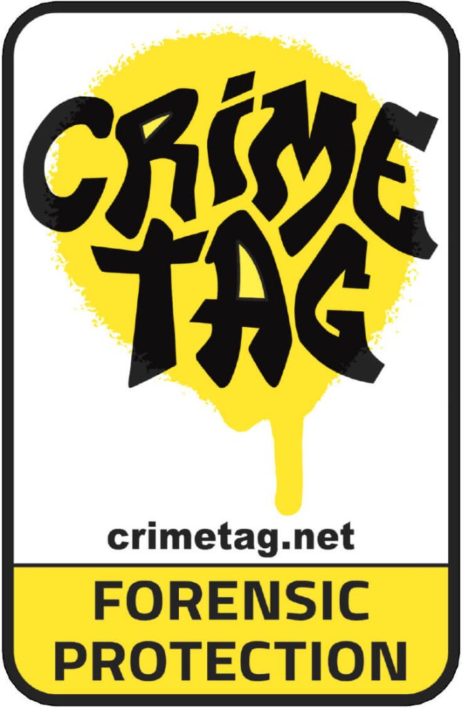 security marking crimetag sticker