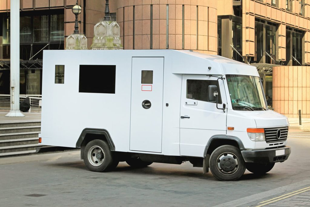 Cash Protection Solutions CIT Armoured Truck