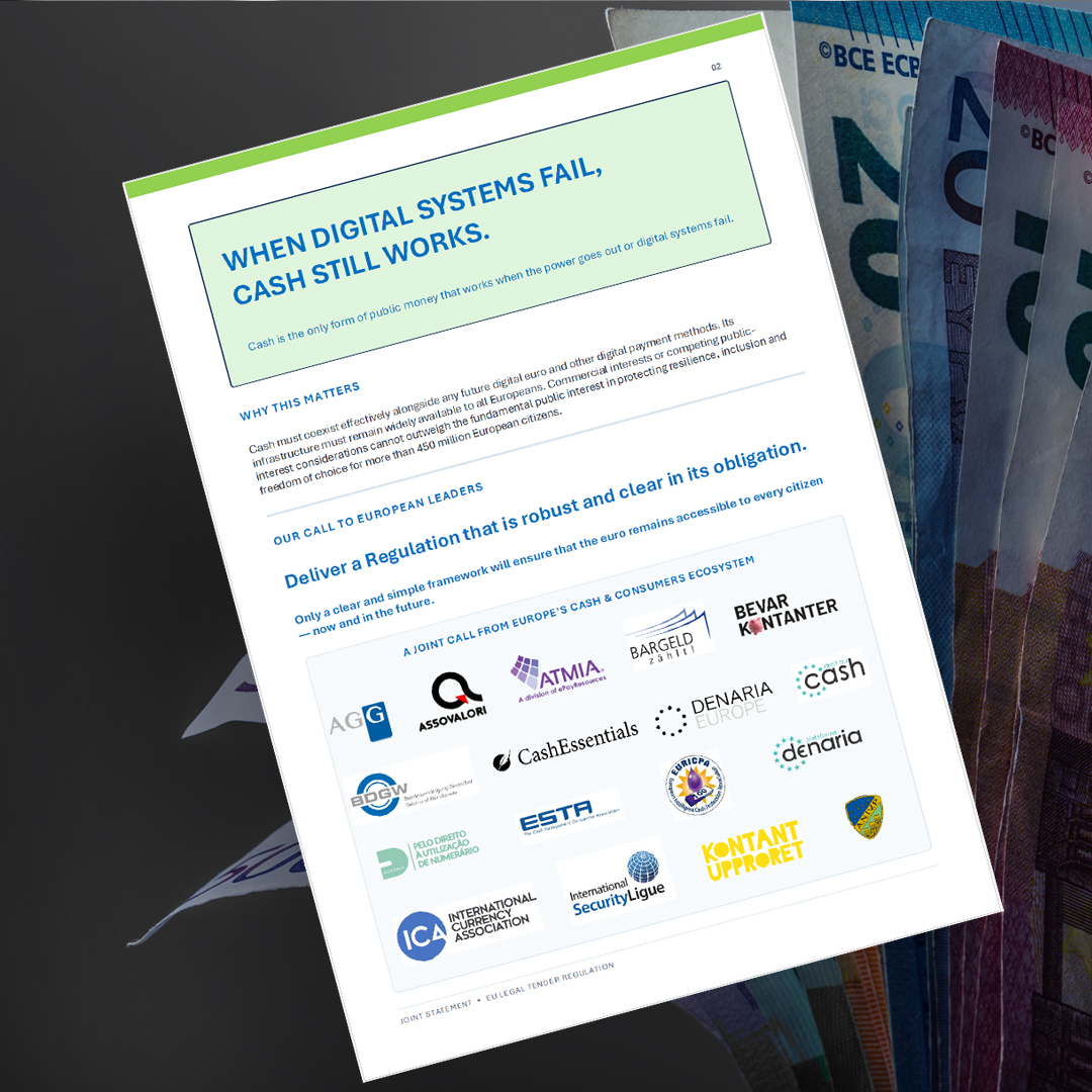 Cash. Essential for Europe&rsquo;s Sovereignty, Resilience, Inclusion and Freedom of Choice